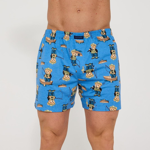 Cornette Classic 001/188 011/188 – bokserki męskie z bawełny 100%, luźny krój, rozporek na guzik, komfort każdego dnia