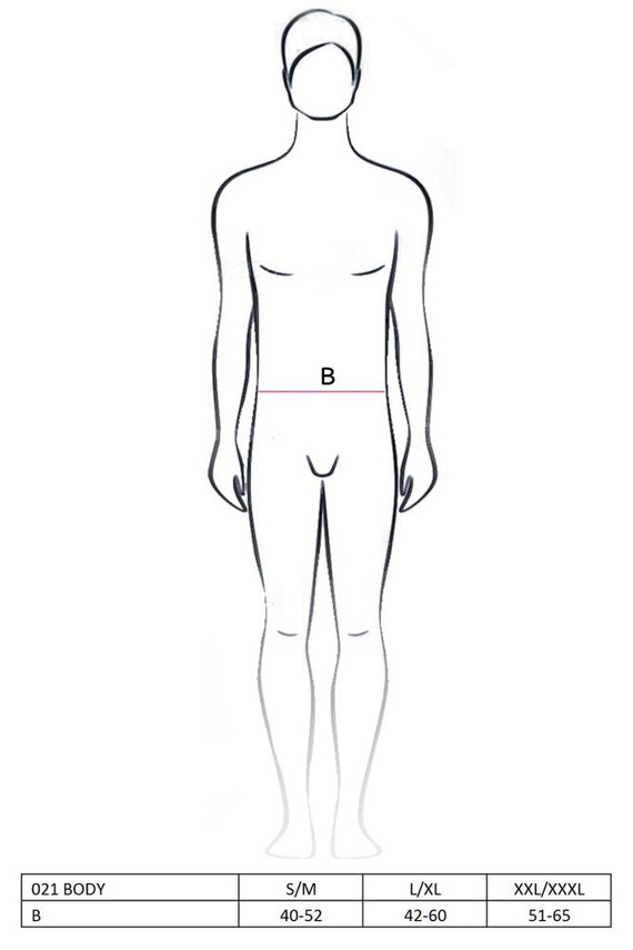 Body męskie 021 Passion czarny