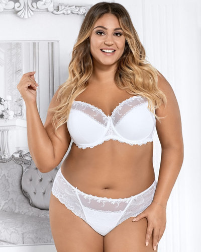 Maxi Biustonosz półusztywniany 1030/ 1030 Ava biały