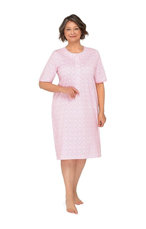 Koszula nocna damska 263 Basia I Martel różowa
