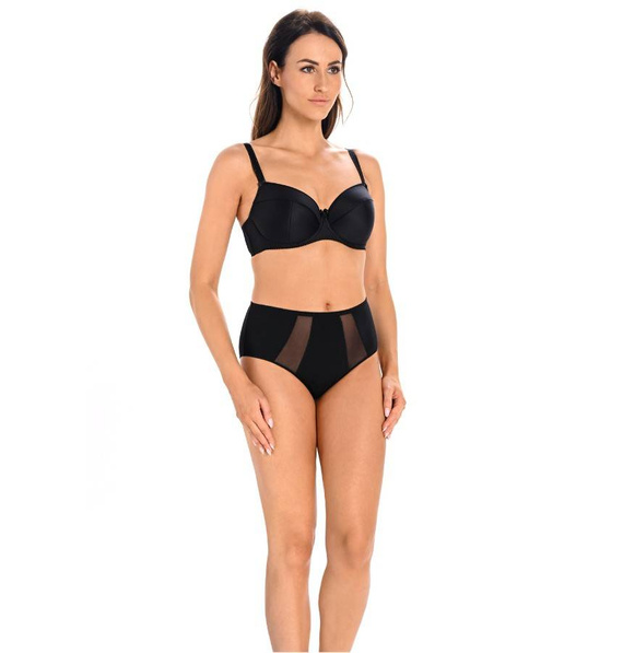 Figi z wysokim stanem Vicky Teyli - czarny