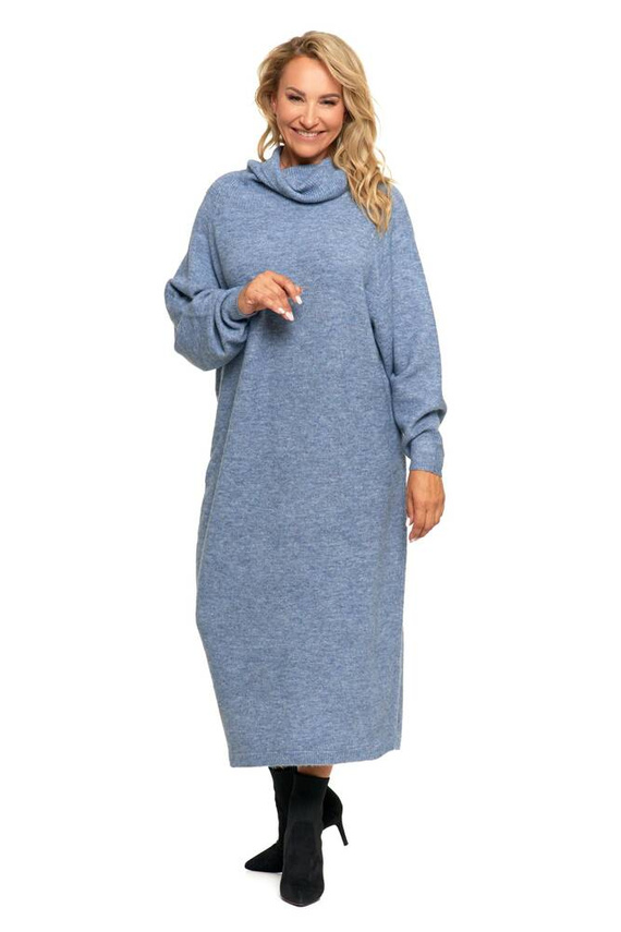 Sukienka damska MDW4000-003 Moraj - niebieski