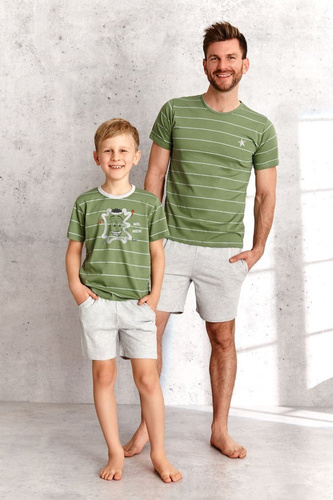 Piżama dla chłopca 2522, 2523 Karolek Taro - 02 zielony