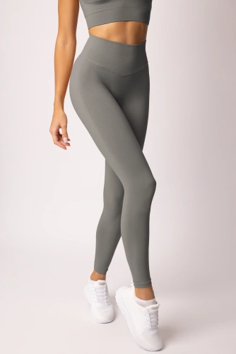 SPAIO Flex Innergy 2.0 szare– legginsy damskie seamless do aktywności
