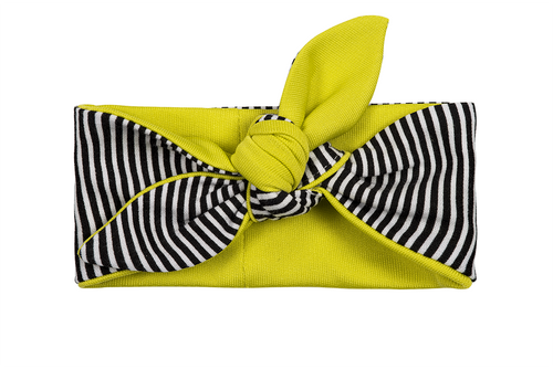 Opaska supełek 2216 Neon Zebra Marija - paski