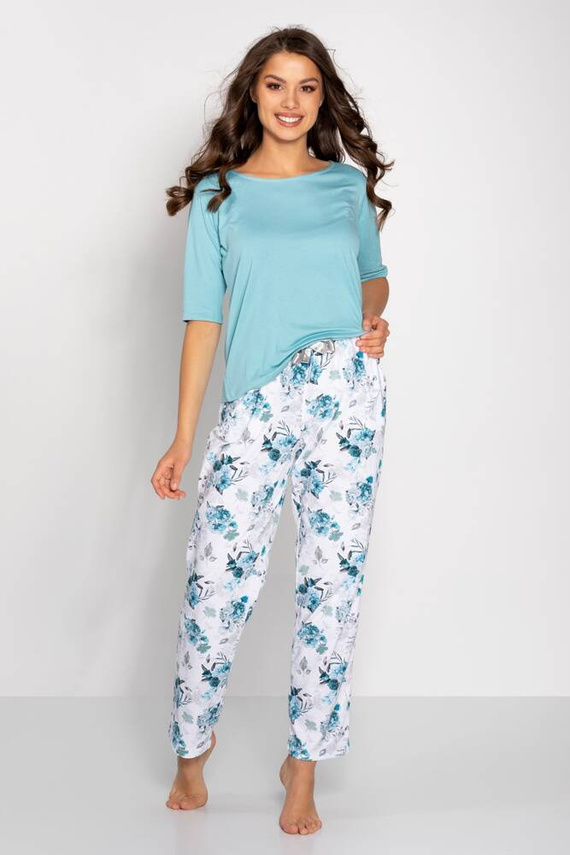 Piżama damska Eternal Love Momenti Per Me aqua