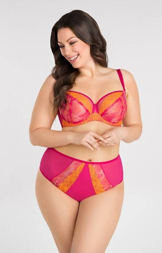 Gorsenia Biustonosz miękki K 858 Show Time amarantowy