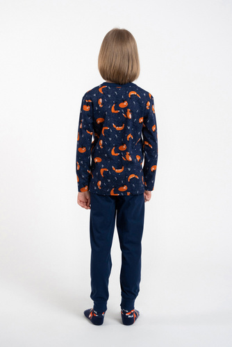 Piżama chłopięca długi rękaw, długie spodnie Witalis Italian Fashion 