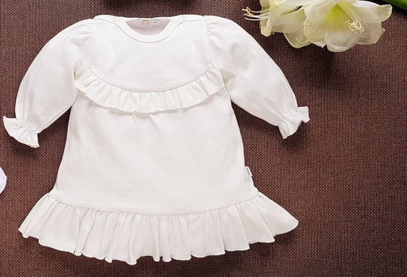 Sukienka 254E Jasmina Marija - ecru