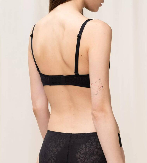 Biustonosz miękki bez fiszbin Fit Smart P01 EX Triumph czarny