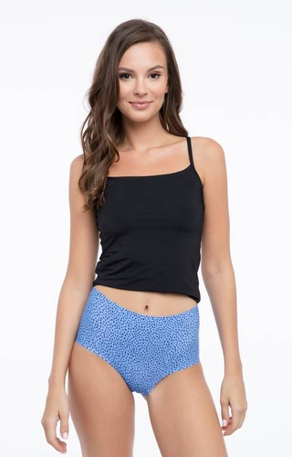 Figi damskie Ocean Dots Maxi Julimex - niebieski