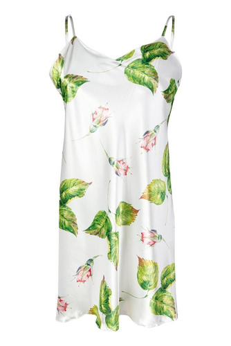 Halka satynowa Flowers  DKaren - DK-HK 7 biały