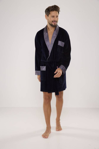 772 Bonjour szlafrok męski forex - granat