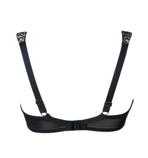 0081 Oktoberfest Biustonosz usztywniany Kostar- czarny