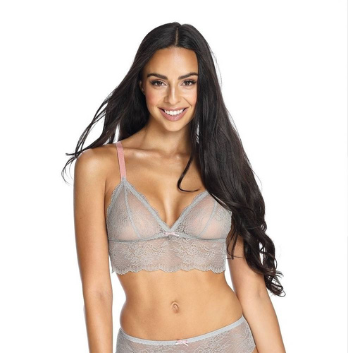 Biustonosz miękki M-3442/0 Pure  Mat szary