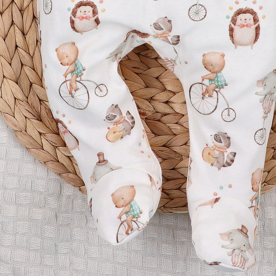 Nini Circus – półśpiochy niemowlęce z organicznej bawełny, ekologiczne i delikatne