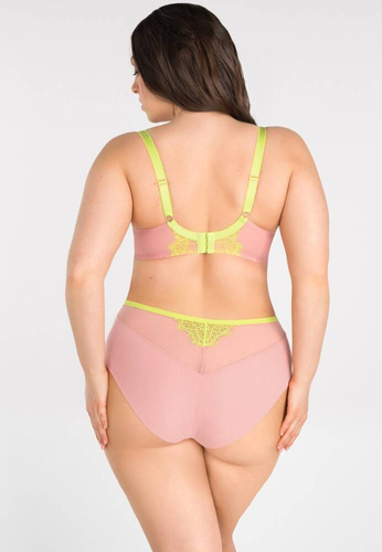 Gorsenia Figi damskie K 862 Summer Time - limonkowy