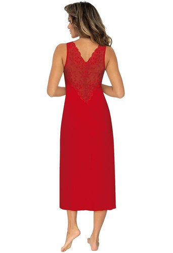 Koszula nocna Kristina Long Donna - czerwony