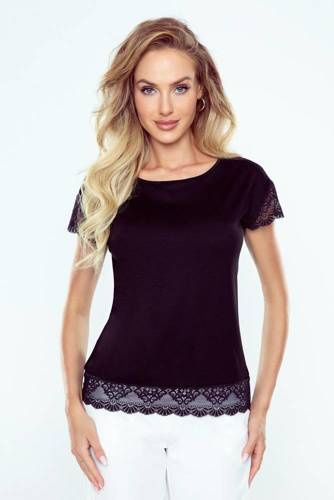 Bluzka damska Suzette  Eldar-czarny