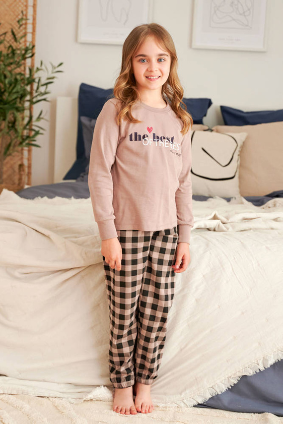 PDU.5218 Piżama dziecięca Unisex Doctor Nap - beige