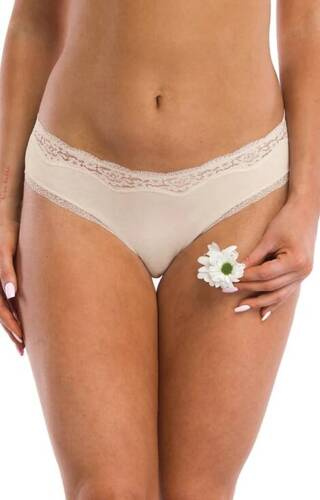 Figi damskie LPR 280  A'2  2-pak Key beżowy