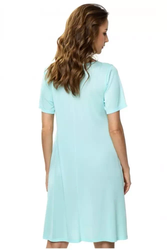 Koszula nocna ciążowa i do karmienia 86561 Lori Mewa miętowy