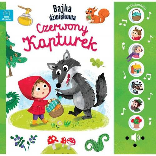 Książeczka "Czerwony Kapturek" Aksjomat