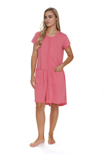 Koszula ciążowa i do karmienia 9445 Doctor Nap - coral