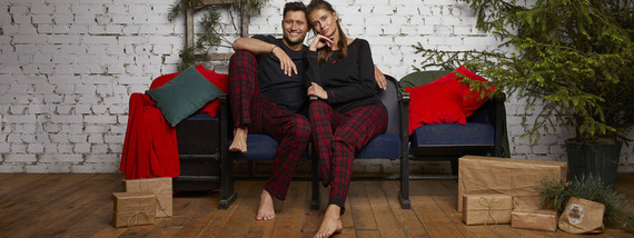 Piżama Damska długi rękaw, długie spodnie Ordesa Italian Fashion - czarny/druk