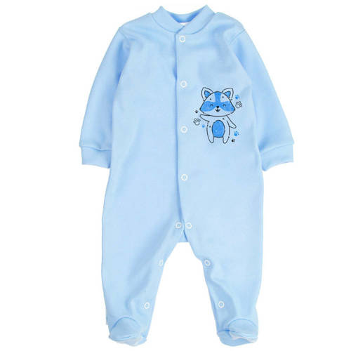 Pajacyk niemowlęcy Miś Martex niebieski