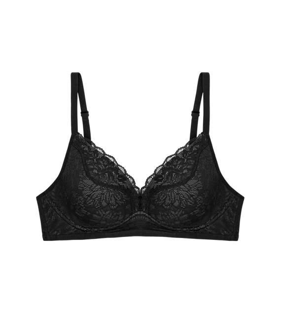 Biustonosz miękki bez fiszbin Fit Smart P01 EX Triumph czarny