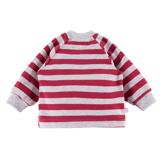 Bluzka niemowlęca 2-pak Ancymon Eevi- szary/czerwony