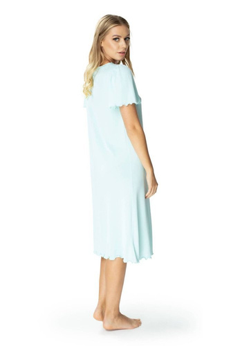 6076 Doris halka koszula nocna damska Mewa miętowy