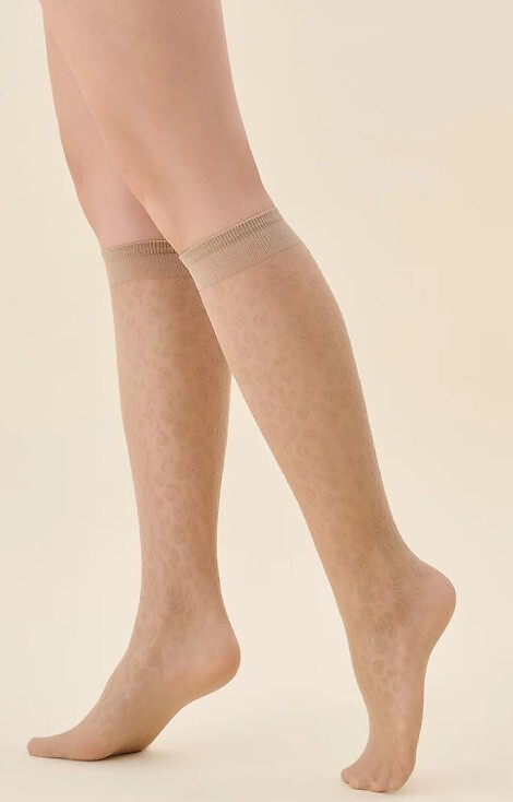  575 Esma Podkolanówki 20 den Gabriella - beige
