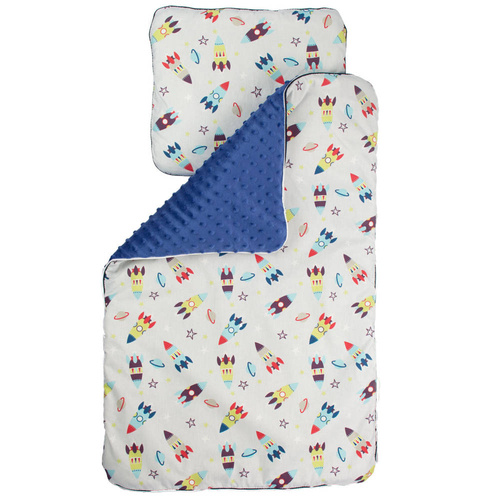 Komplet do wózka Piórka Martex zielony