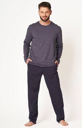 Piżama Męska MNS 304 Key - granat