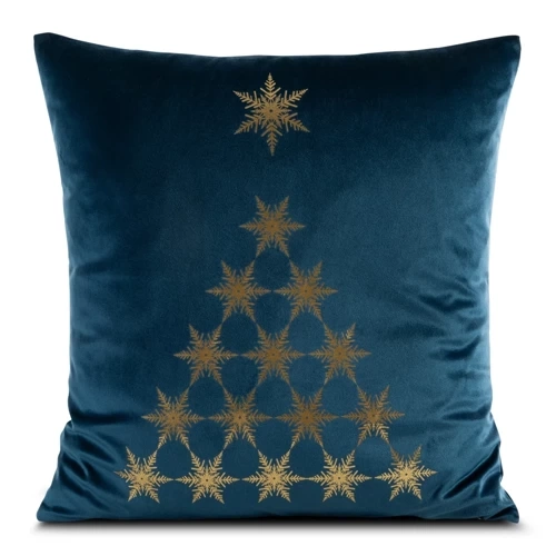 Poszewka świąteczna choinka Joy 1 Eurofirany czarny