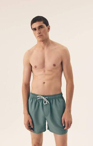 Kąpielówki męskie 42613 React  Henderson - zielony