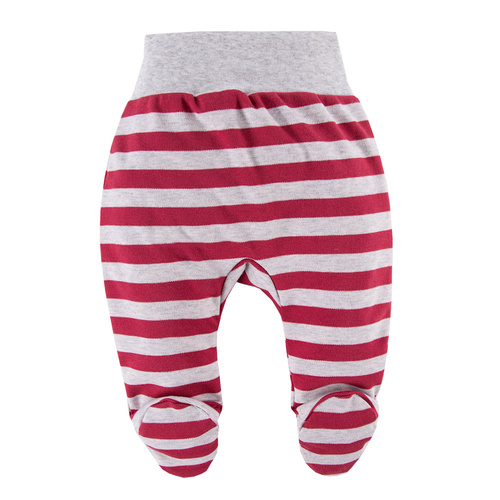 Półśpiochy niemowlęce 2-pak Ancymon Eevi - szary/czerwony