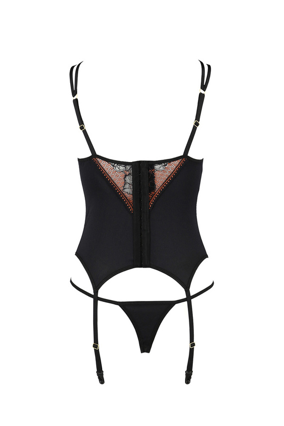 Gorset damski Mirella Corset Casmir czarny