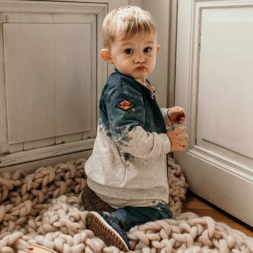 Komplet dresowy Jump Eevi - szary/niebieski