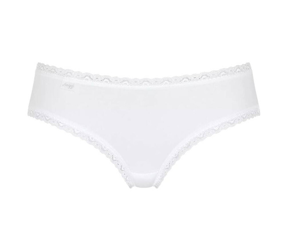 Figi Damskie 24/7 Weekend Hipster 3-pak Sloggi- white - light combination