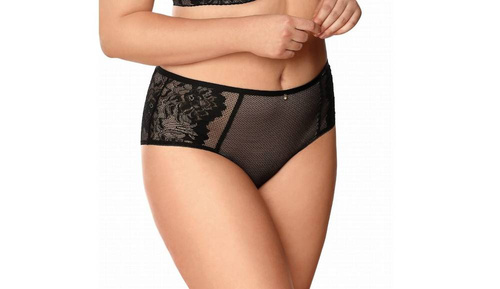 Figi Damskie Zara  Nipplex czarny złoty