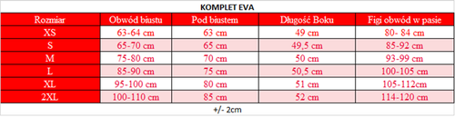 Eva Komplet damska DKaren - biały 