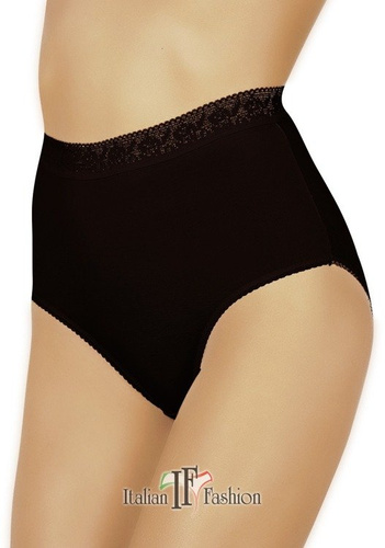 Fiore Maxi Figi damskie Italian Fashion - czarny