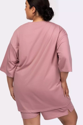 Piżama damska Joy shortsleeve Mona pink