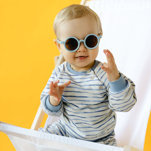 Bluza dresowa dla chłopca Elephant  Eevi - paski ecru 