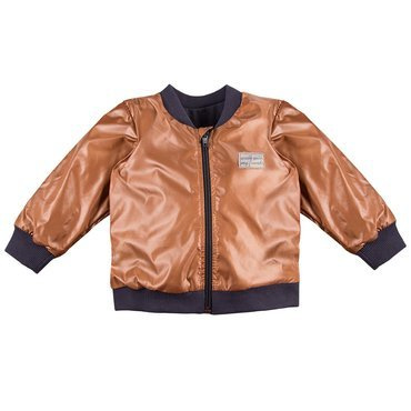 Kurtka bomberka na zamek Lazy Days Ewa Klucze - brąz