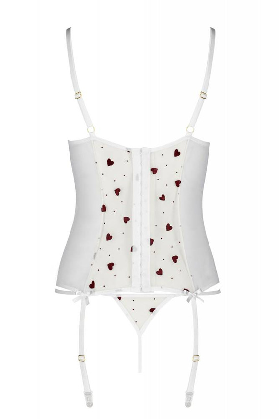 Gorset damski Lovelia Corset Passion biały