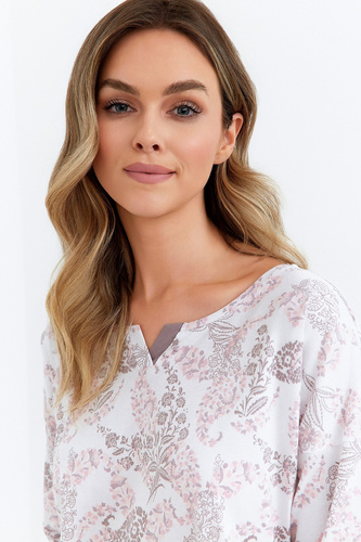 Piżama damska 424 Cana - kakao 